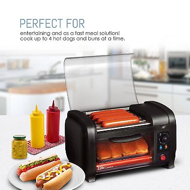Elite Cuisine Hot Dog Roller / Toaster Oven