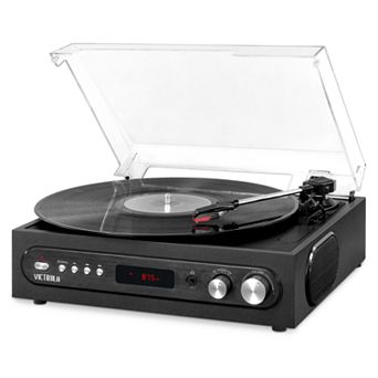 Victrola All-in-1 Bluetooth Record Player with Built in Speakers and 3-Speed Turntable