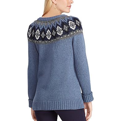 Women's Chaps Fairisle Sweater