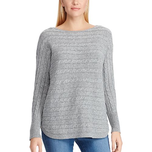 Women's Chaps Cable-Knit Dolman Sweater