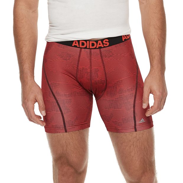 Adidas Men Underwear Boxer Briefs Shorts 1 PC Red Climacool Light Move