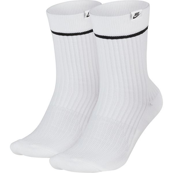 dock speed Hidden Men's Nike 2-pack Sneaker Sox Essential Crew Socks