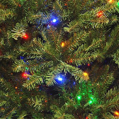 National Tree Company 10 ft. PowerConnect(TM) Dunhill® Fir Tree with Dual Color® LED Lights