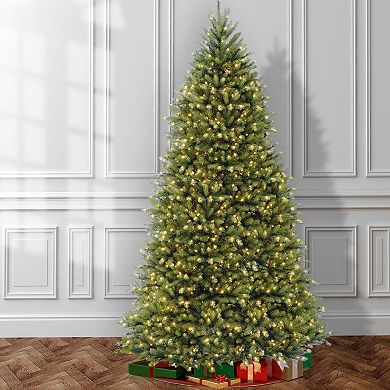 National Tree Company 10 ft. PowerConnect(TM) Dunhill® Fir Tree with Dual Color® LED Lights