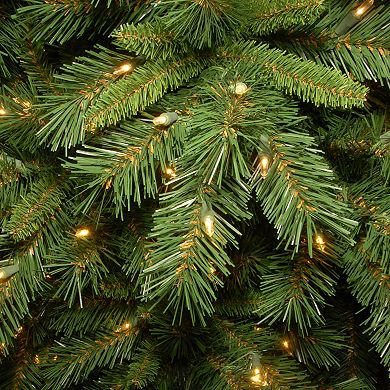 National Tree Company 10-ft. Pre-Lit Tiffany Fir Slim Artificial Christmas Tree