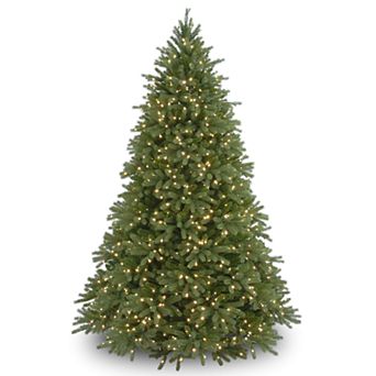 National Tree Company 6 1/2' Jersey Fraser Fir Medium Tree with Dual Color® LED Lights