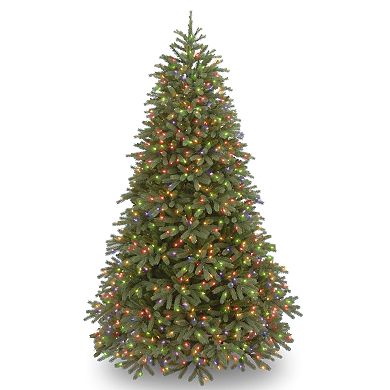 National Tree Company 6.5 ft. Jersey Fraser Fir Medium Tree with Dual Color® LED Lights