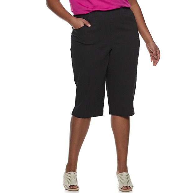 Kohls womens sale plus size capris