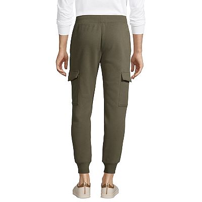 Men's Lands' End Serious Sweats Cargo Jogger Pants