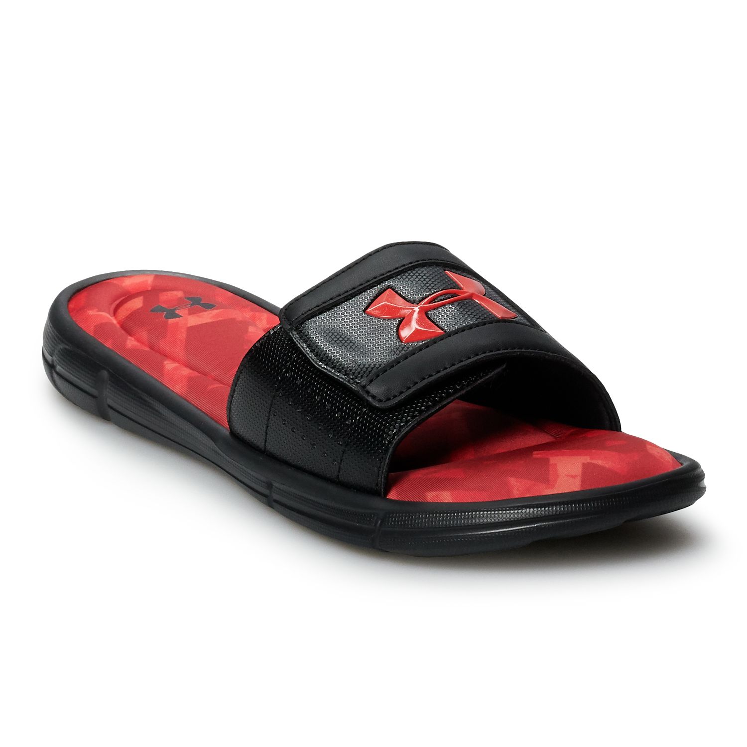 under armour slides red