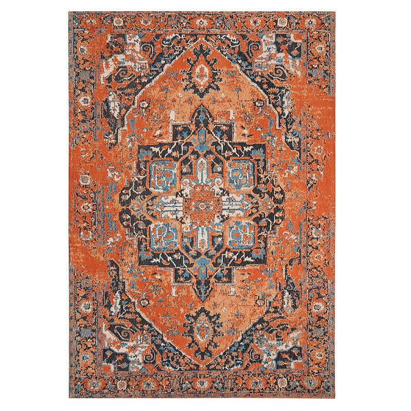 Safavieh Classic Vintage Martha Rug, Orange, 6X9 Ft