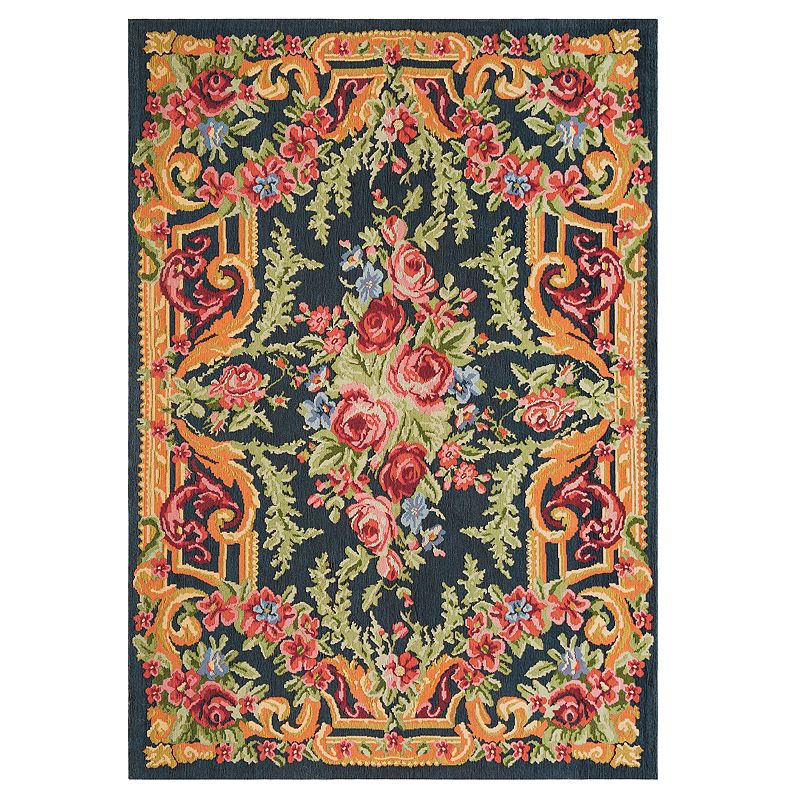Safavieh Classic Vintage Victoria Rug, Black, 8X10 Ft