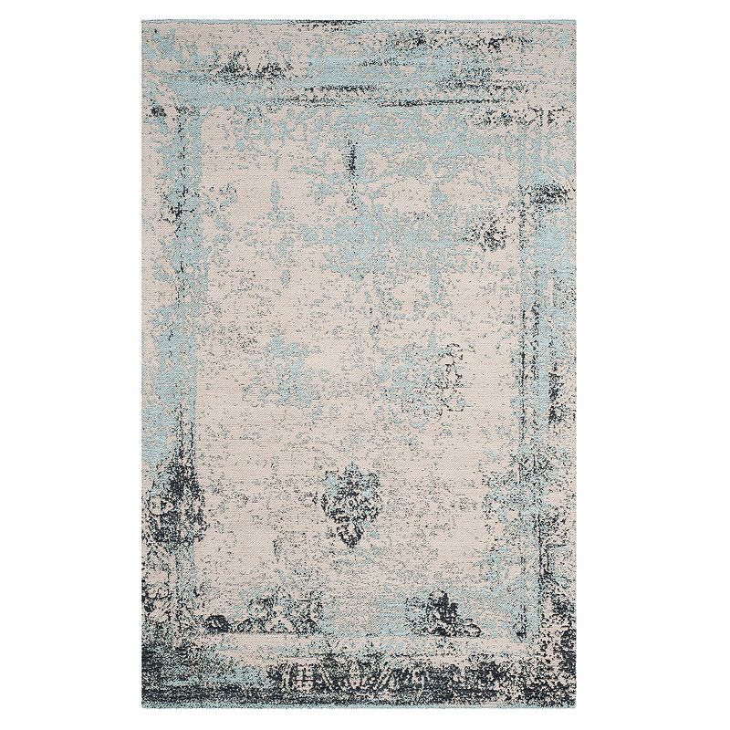Safavieh Classic Vintage Emily Rug, Blue, 6.5X9 Ft