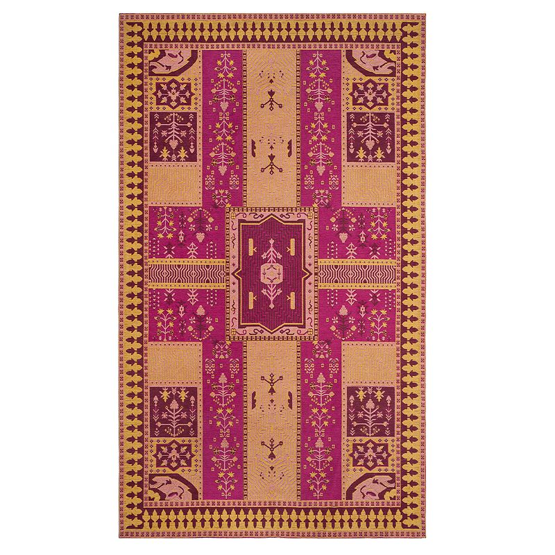 Safavieh Classic Vintage Gina Rug, Pink, 6.5X9 Ft