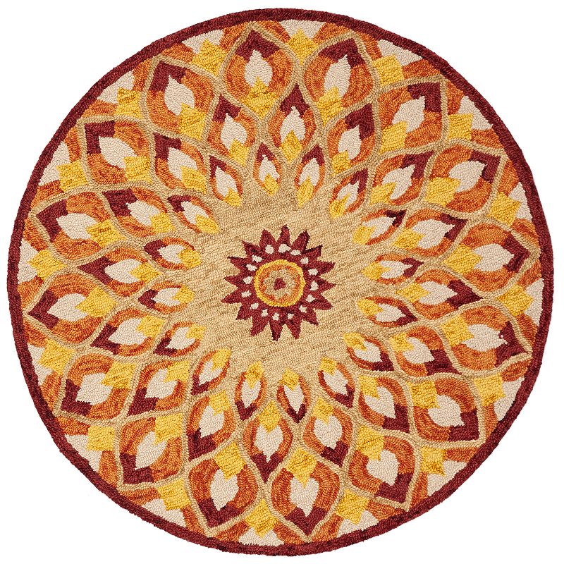 Safavieh Novelty Lucy Rug, Multicolor, 5Ft Rnd