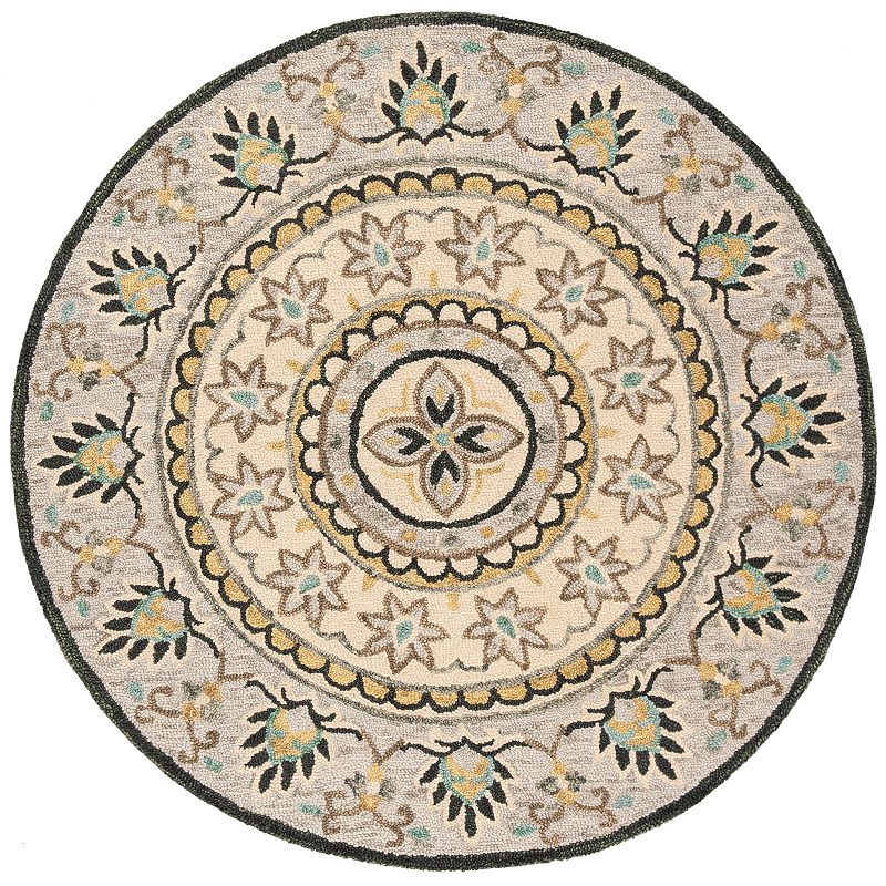 Safavieh Novelty Sierra Rug, Multicolor, 5Ft Rnd