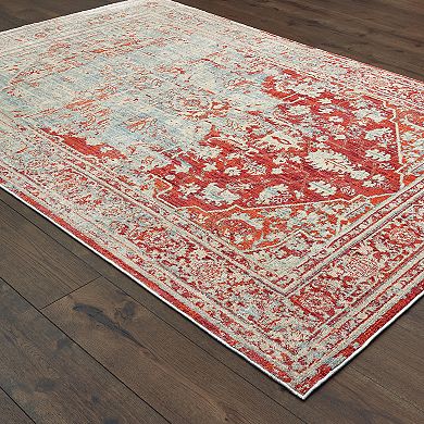 StyleHaven Perla Faded Medallion Rug