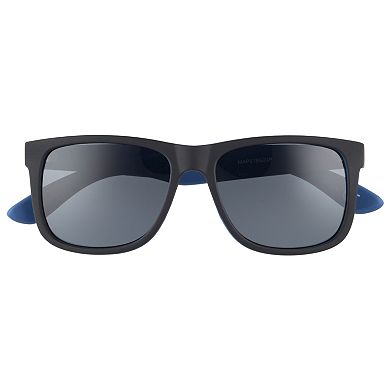 Men's Apt. 9® Matte Black Smoke Lens Sunglasses