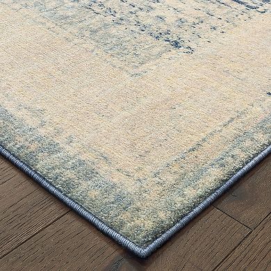 StyleHaven Perla Distressed Border Traditional Rug