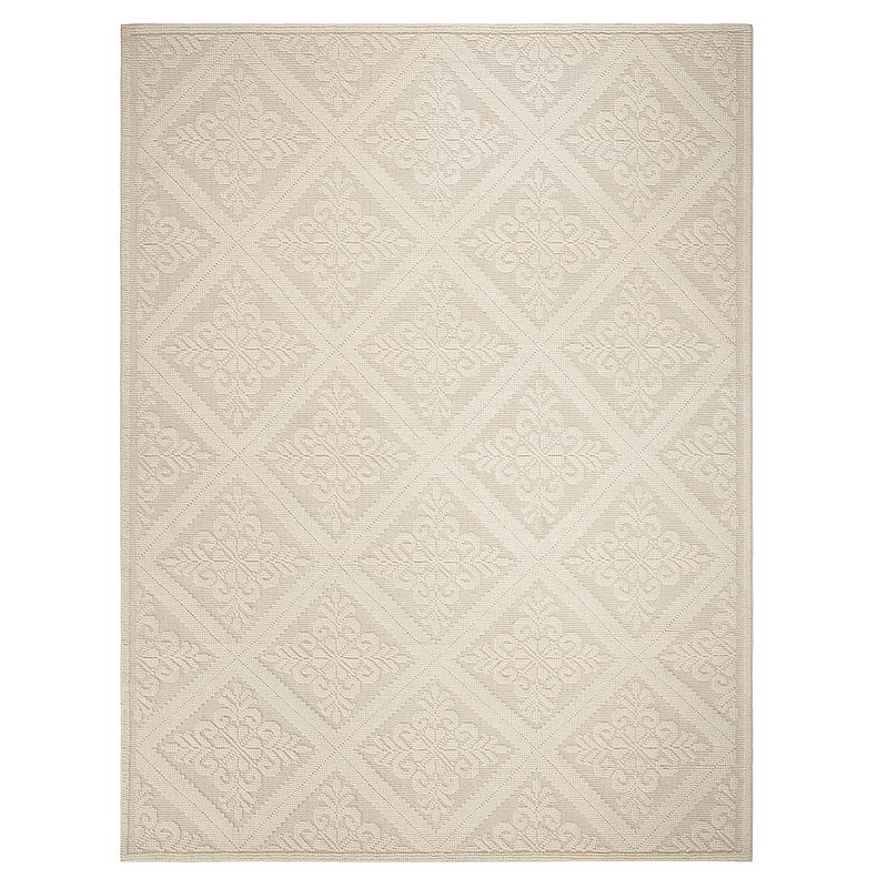 Safavieh Vermont Vernon Rug, White, 4X6 Ft