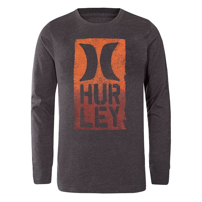 Boys 8-20 Hurley Highline Tee, Size: XL, Grey (Charcoal)