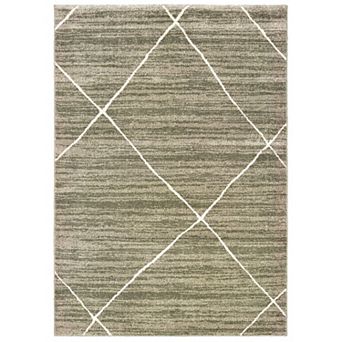 StyleHaven Coronado Distressed Geometric Rug