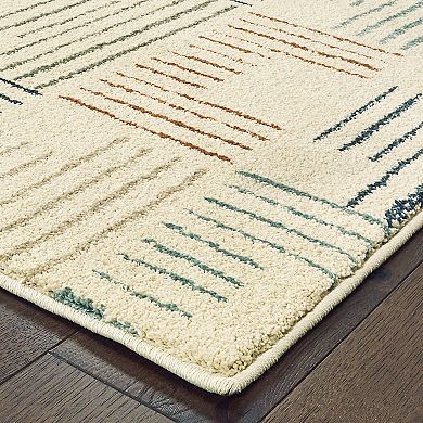 StyleHaven Coronado Striped Geometric Rug