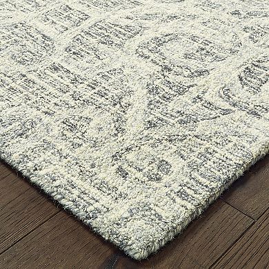 StyleHaven Tori Faded Floral Lattice Rug