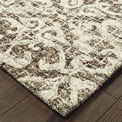 StyleHaven Tori Faded Floral Lattice Rug