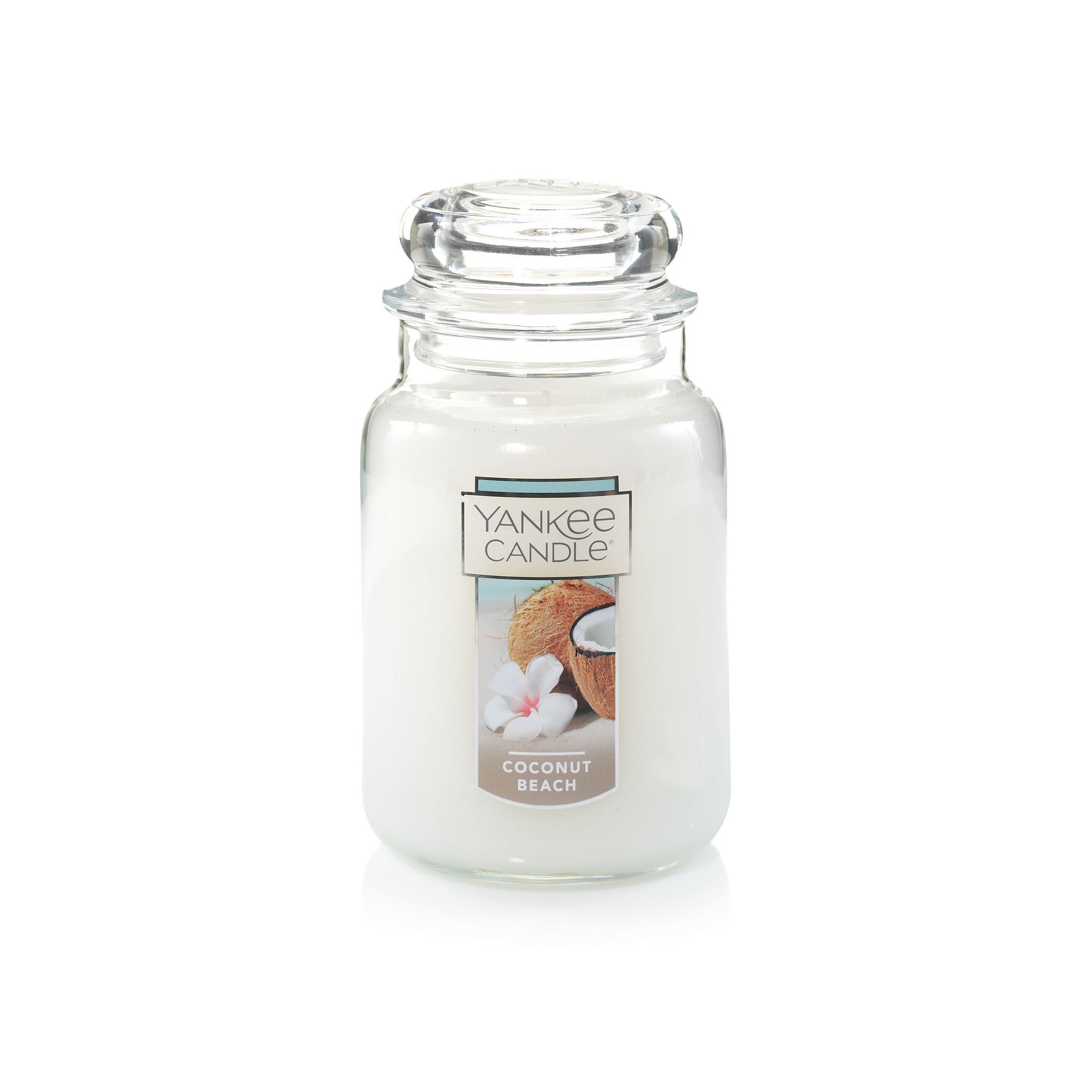 Yankee Candle Coconut Beach 22-oz. Large Jar Candle, White