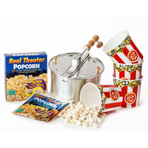 Wabash Valley Farms Original Whirley-Pop Popcorn Popping Kit