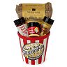 Wabash Valley Farms Ceramic Red & White Striped Popcorn Bowl Gift Set