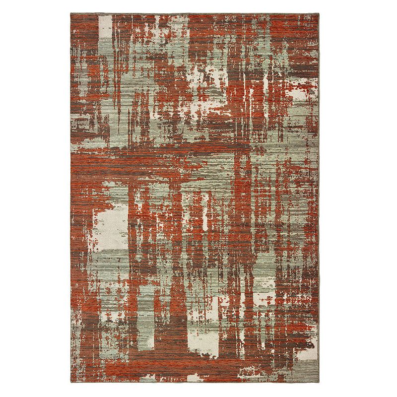 StyleHaven Modesto Abstract Etchings Rug, Grey, 10X13 Ft