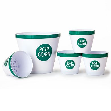 Wabash Valley Farms 5-pc. Popcorn Serving Bucket Set