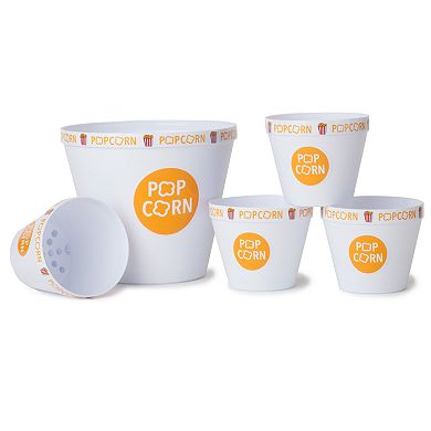 Wabash Valley Farms 5-pc. Popcorn Serving Bucket Set