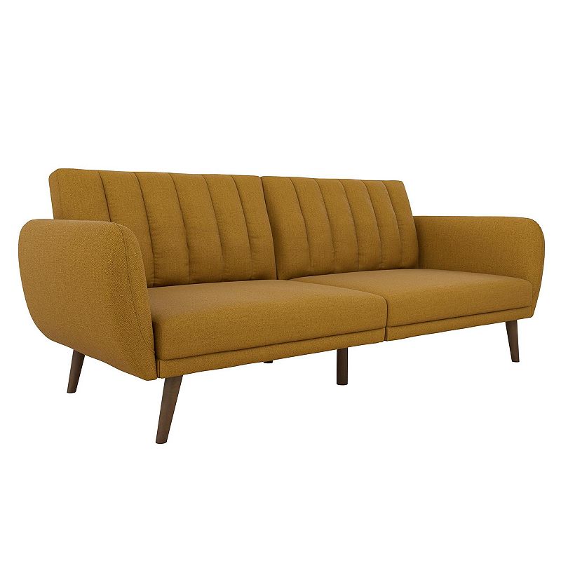 53327559 Novogratz Brittany Linen Convertible Sofa Futon, Y sku 53327559