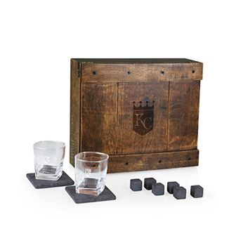 MLB Kansas City Royals Whiskey Box Gift Set