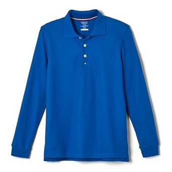 Boys 4-20 French Toast School Uniform Long-Sleeve Pique Polo