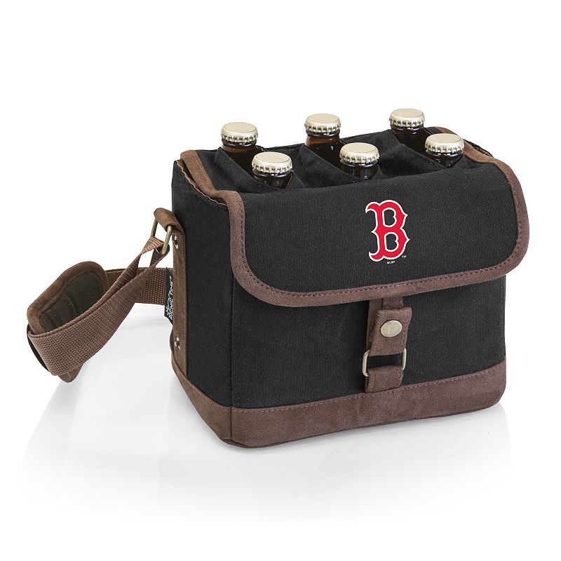 79534743 Boston Red Sox Beer Caddy Cooler Tote with Opener, sku 79534743