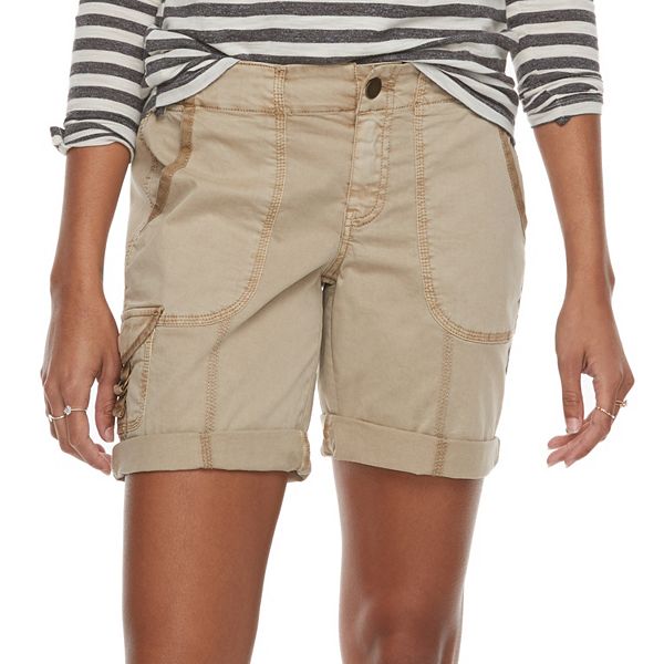 Women's Sonoma Goods For Life® Ultra Comfortwaist Utility Shorts