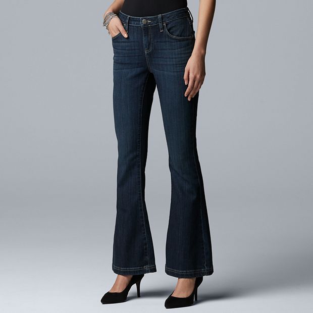 Simply Vera Vera Wang Mid Rise All-Day Denim Legging