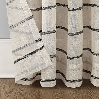 Clean Window Twill Stripe Anti-Dust Window Curtains