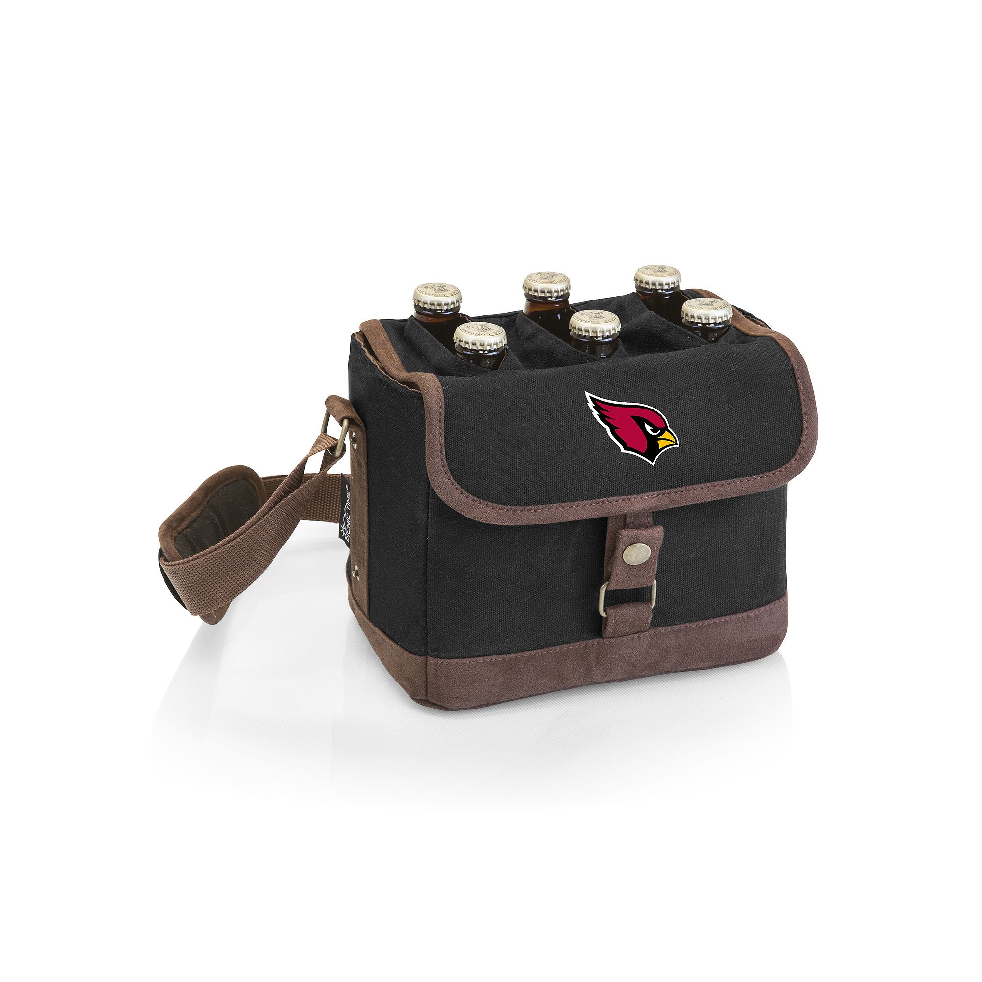 Arizona Cardinals Beer Caddy Cooler Tote, Black