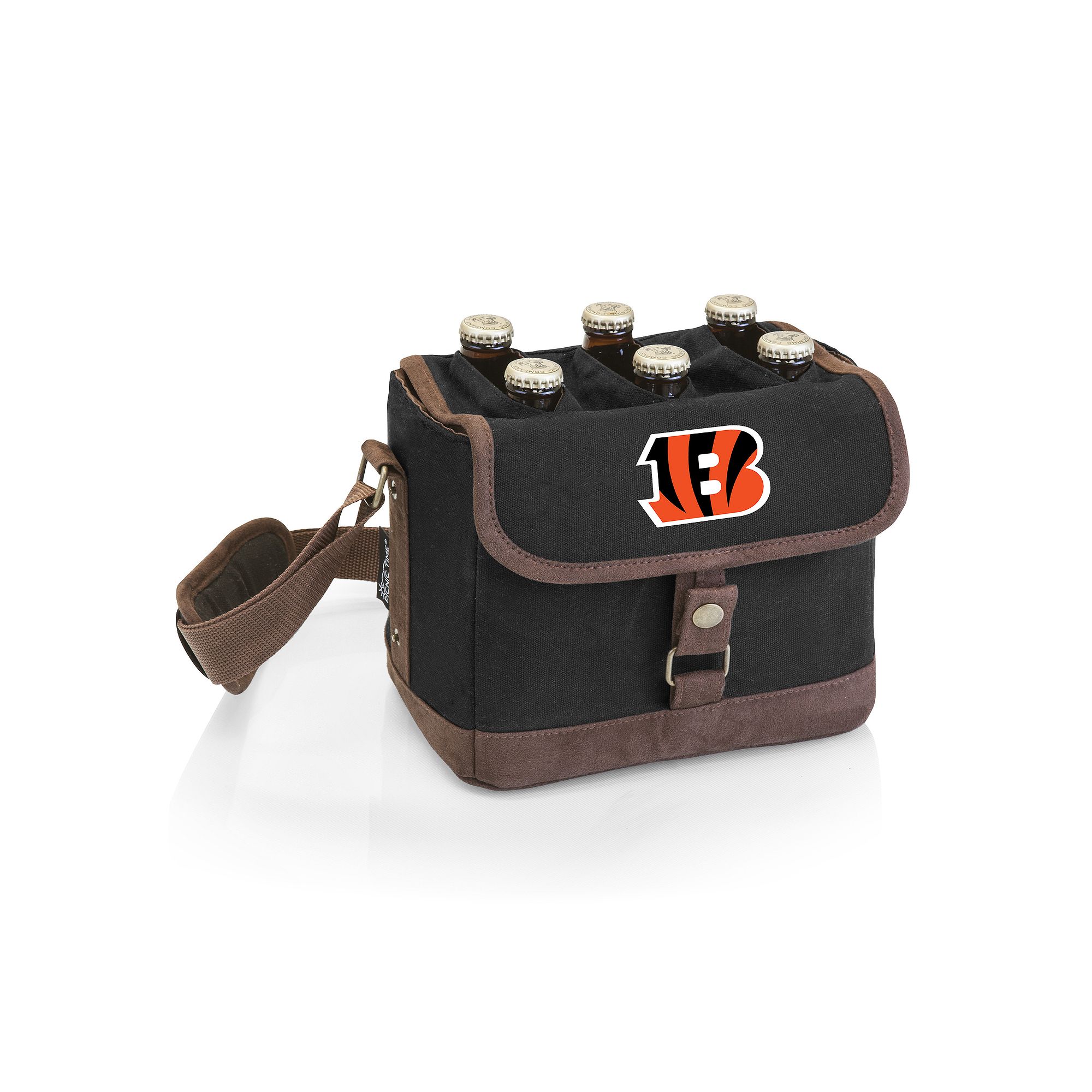 Cincinnati Bengals Beer Caddy Cooler Tote, Black