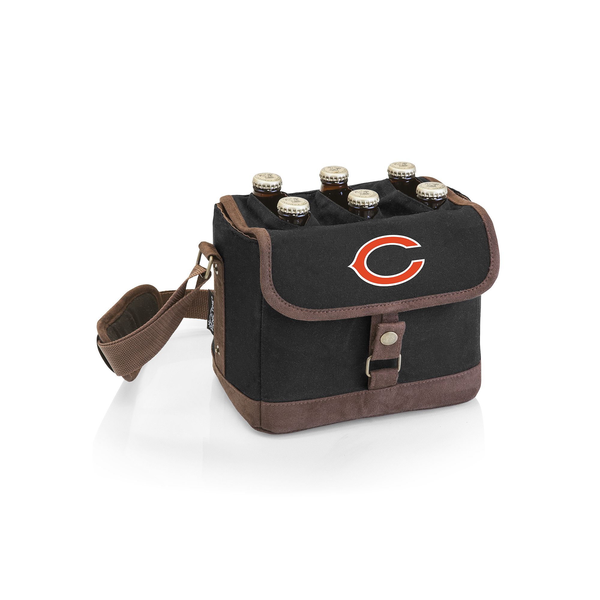 Chicago Bears Beer Caddy Cooler Tote, Black