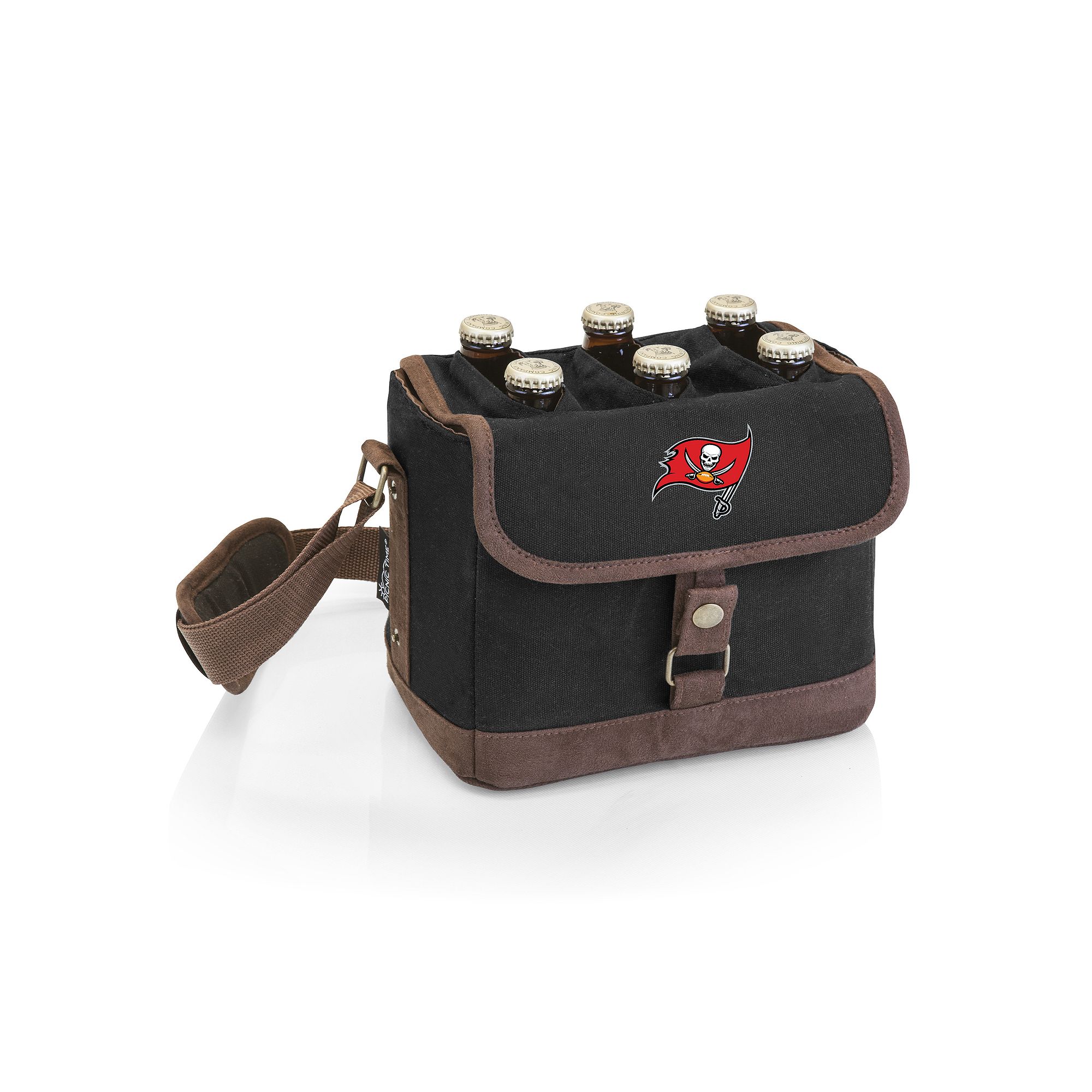 Tampa Bay Buccaneers Beer Caddy Cooler Tote, Black