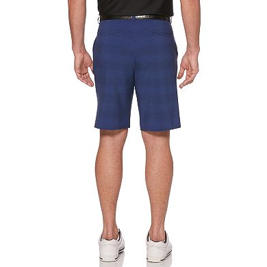 Men's Grand Slam Fine-Line Printed Performance Golf Shorts