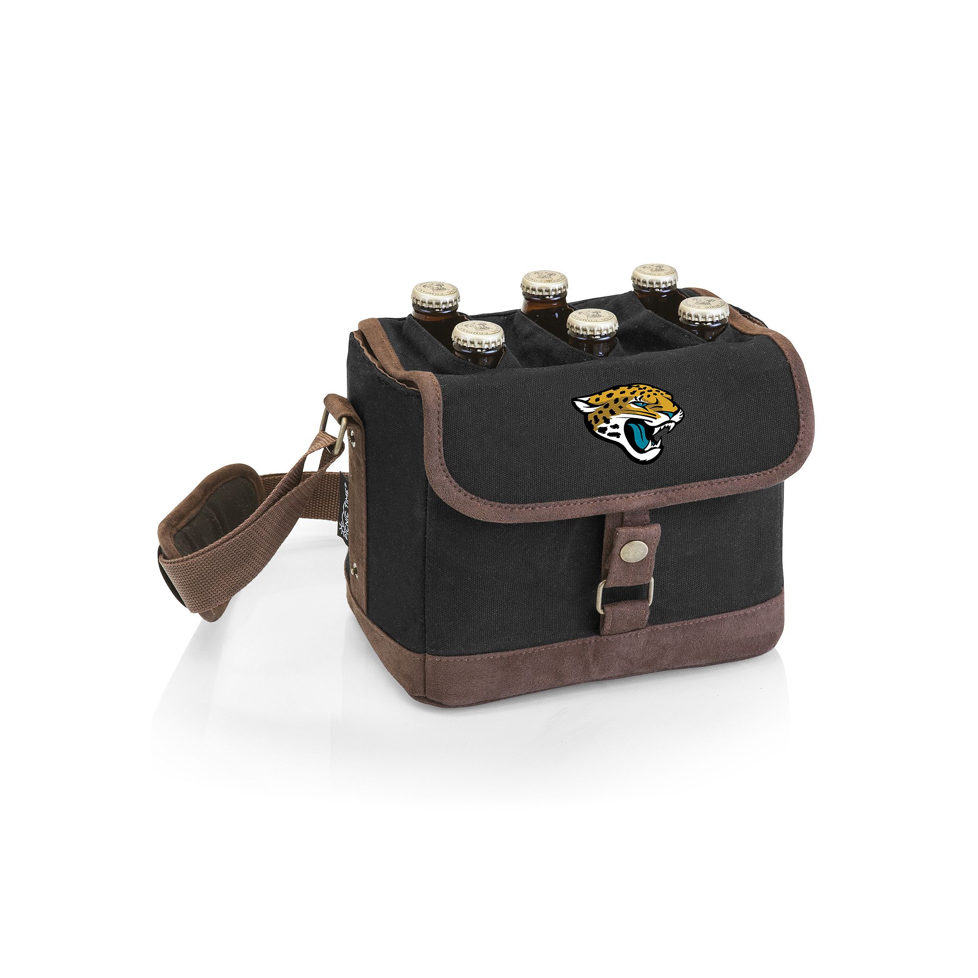 Jacksonville Jaguars Beer Caddy Cooler Tote, Black