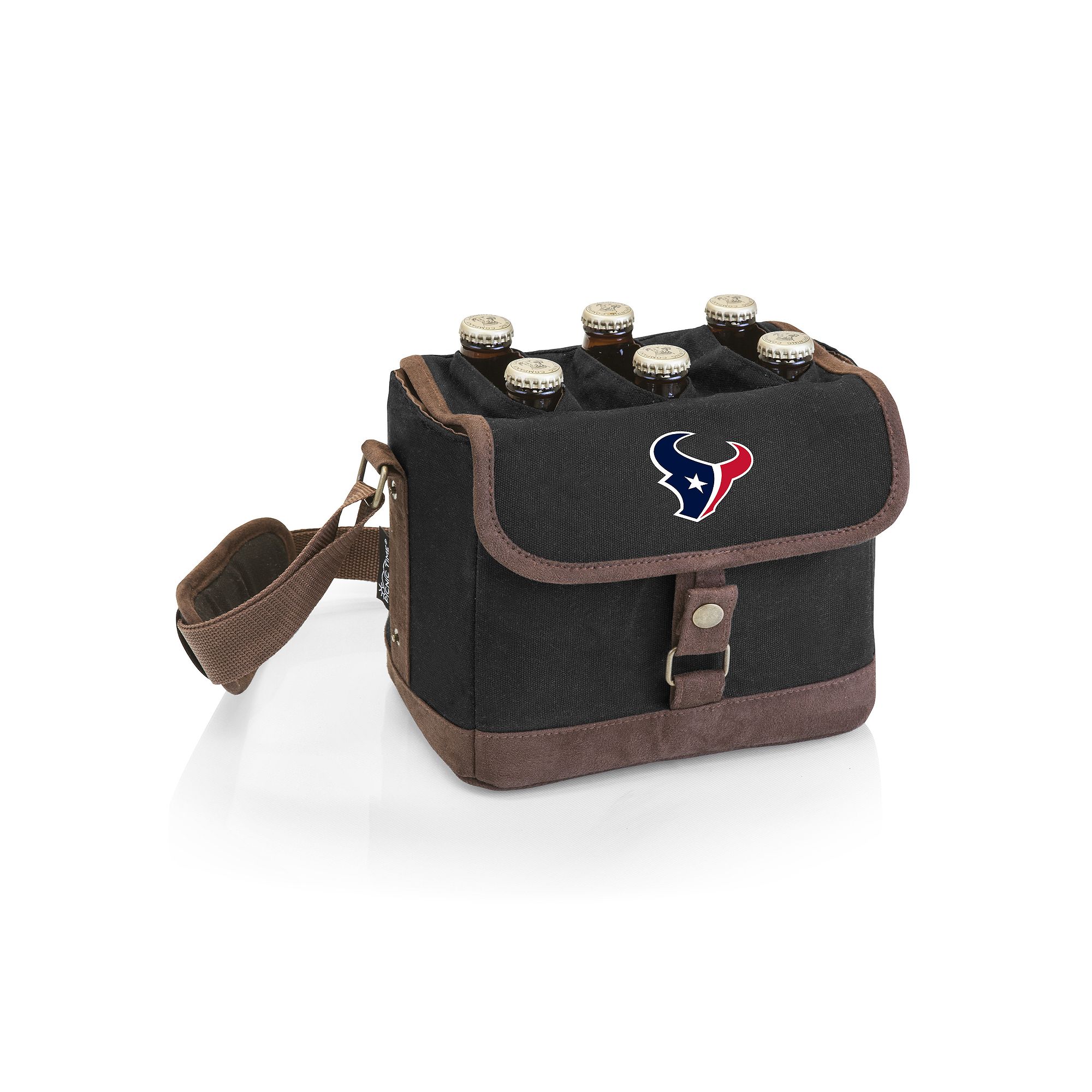 Houston Texans Beer Caddy Cooler Tote, Black