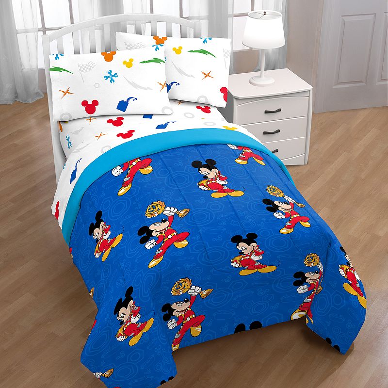 UPC 032281217846 product image for Disney's Mickey Mouse Clubhouse Roadster Trophy Twin Bedding Set | upcitemdb.com